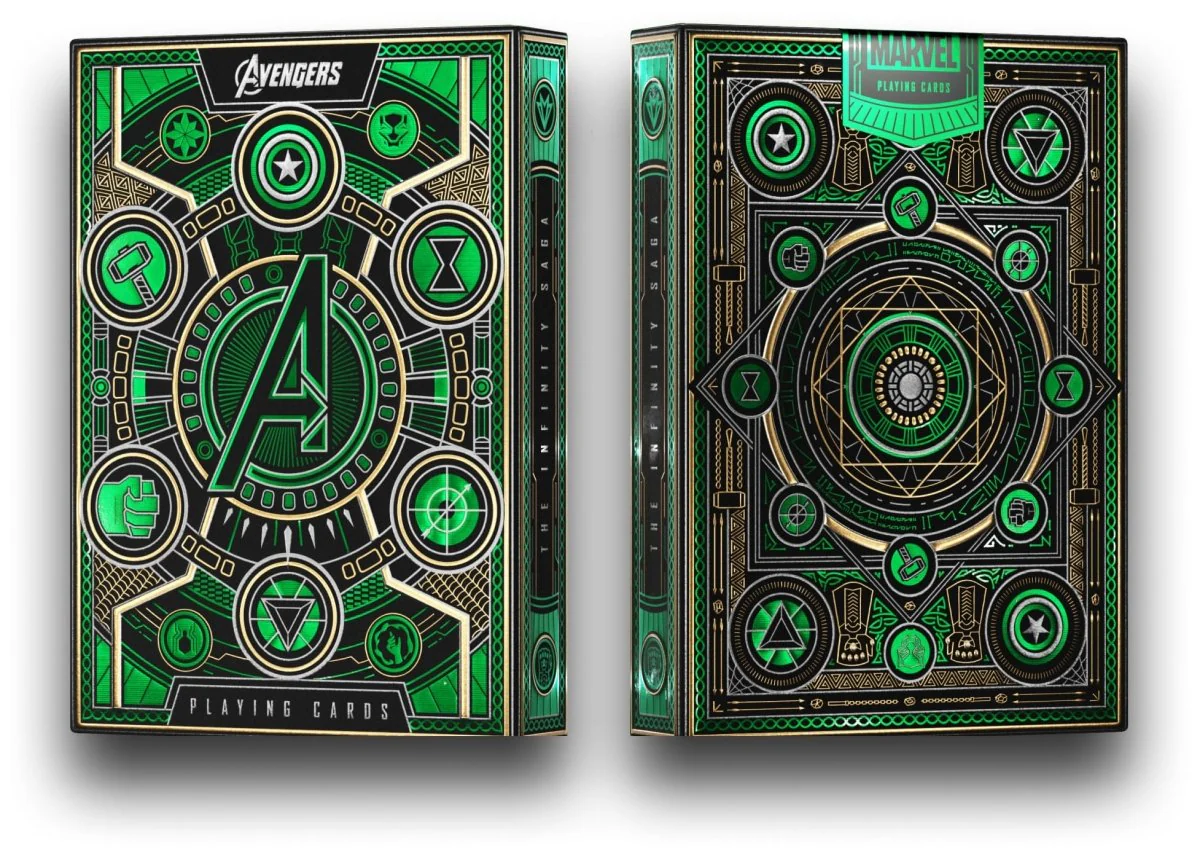 Theory 11 - Avengers - The Infinity Saga Playing Cards Green Version - Image 6