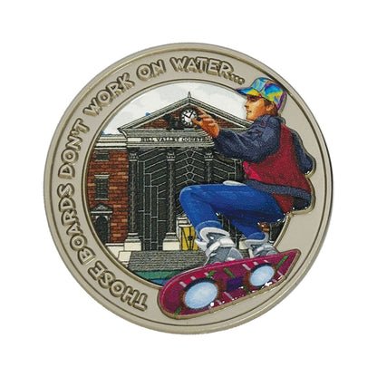 Back to the Future Limited Edition Hoverboard Coin - Image 3