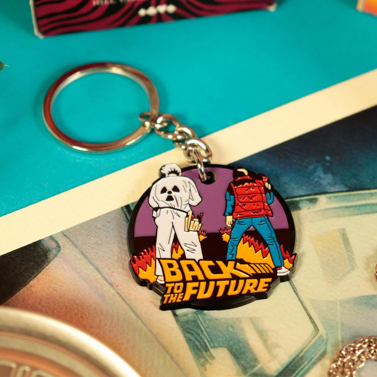 Back to the Future Limited Edition Key Ring - Image 3