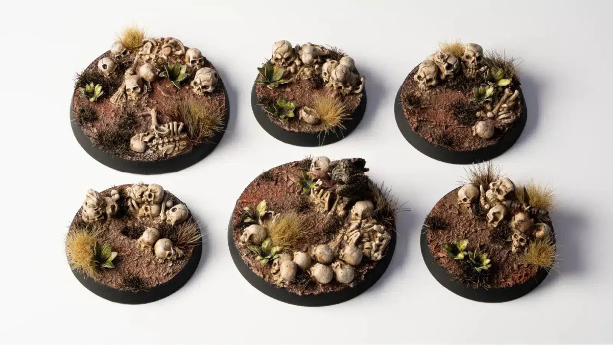 Gamers Grass Basing Bits - Skulls & Bones - Image 2