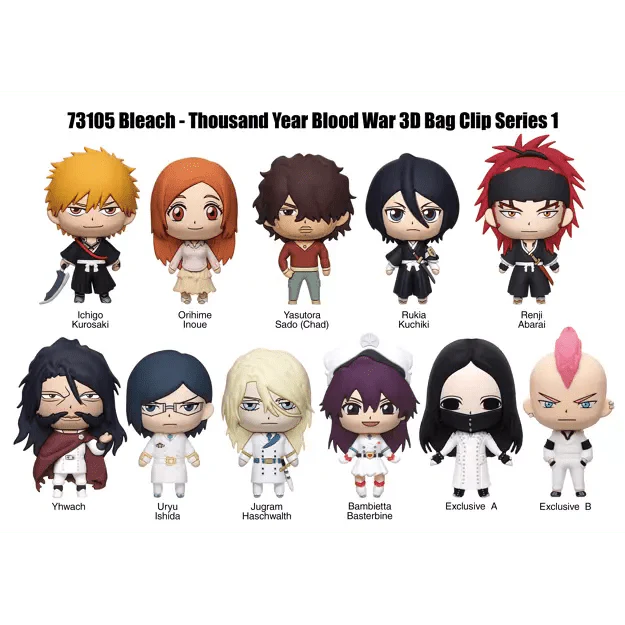 Bleach Thousand Year Blood War Bag Clips - Image 3