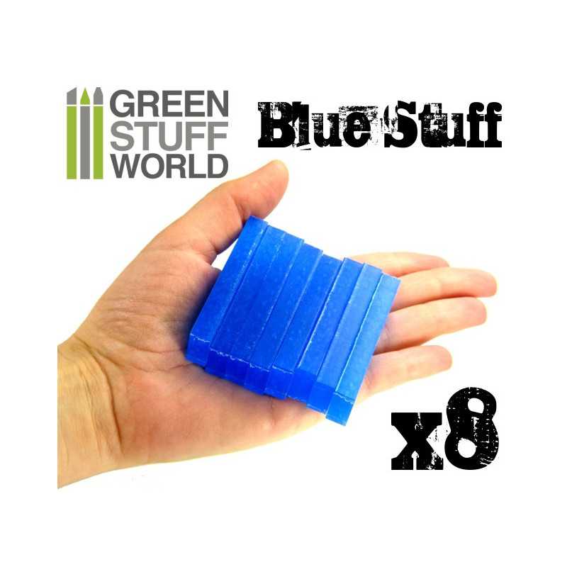 Green Stuff World - Blue Stuff Mold (8 Bars) - Image 3