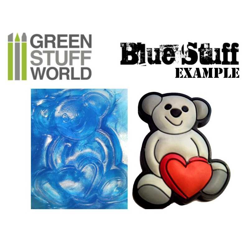 Green Stuff World - Blue Stuff Mold (8 Bars) - Image 4