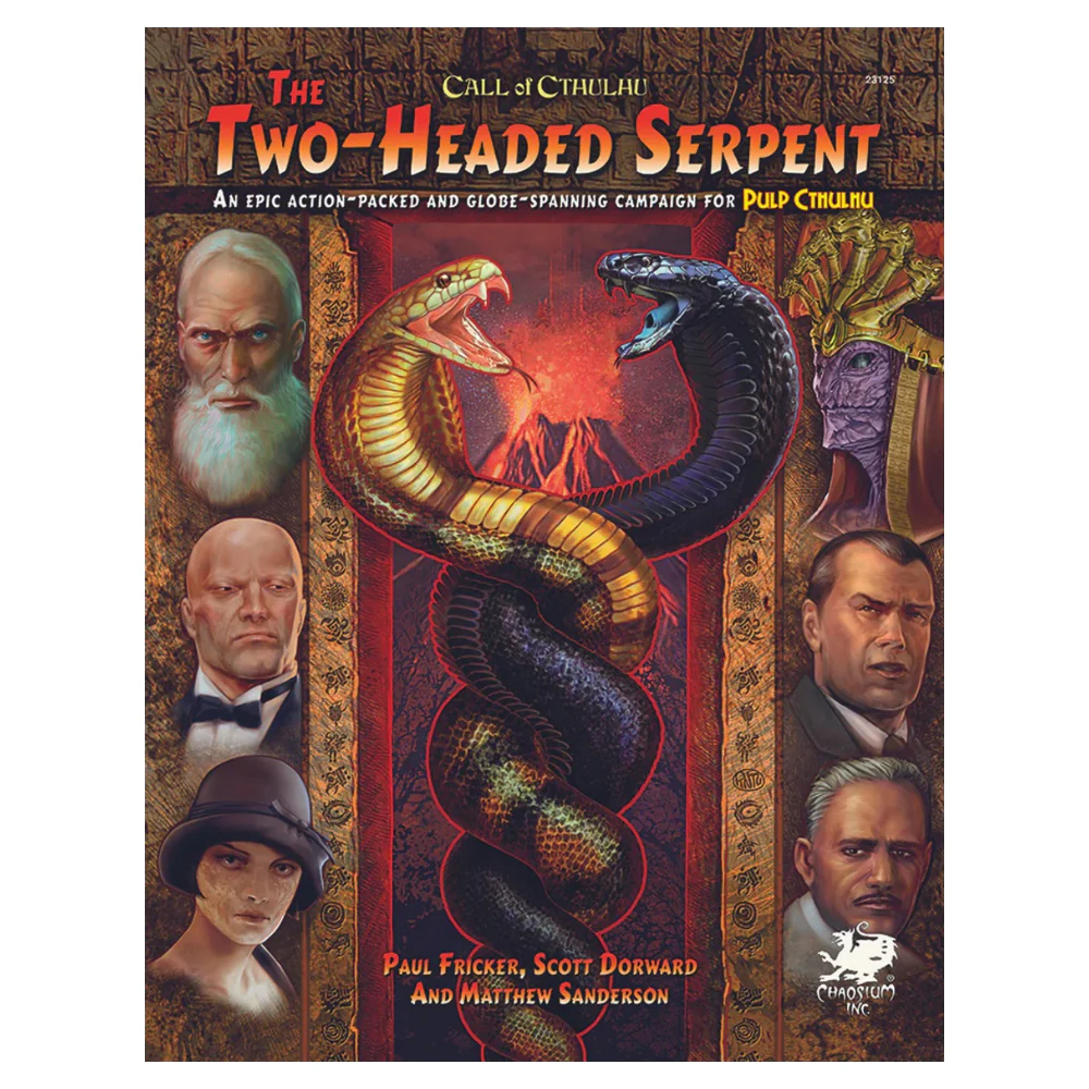 Call of Cthulhu - 7e The Two-Headed Serpent Campaign (Hardcover)