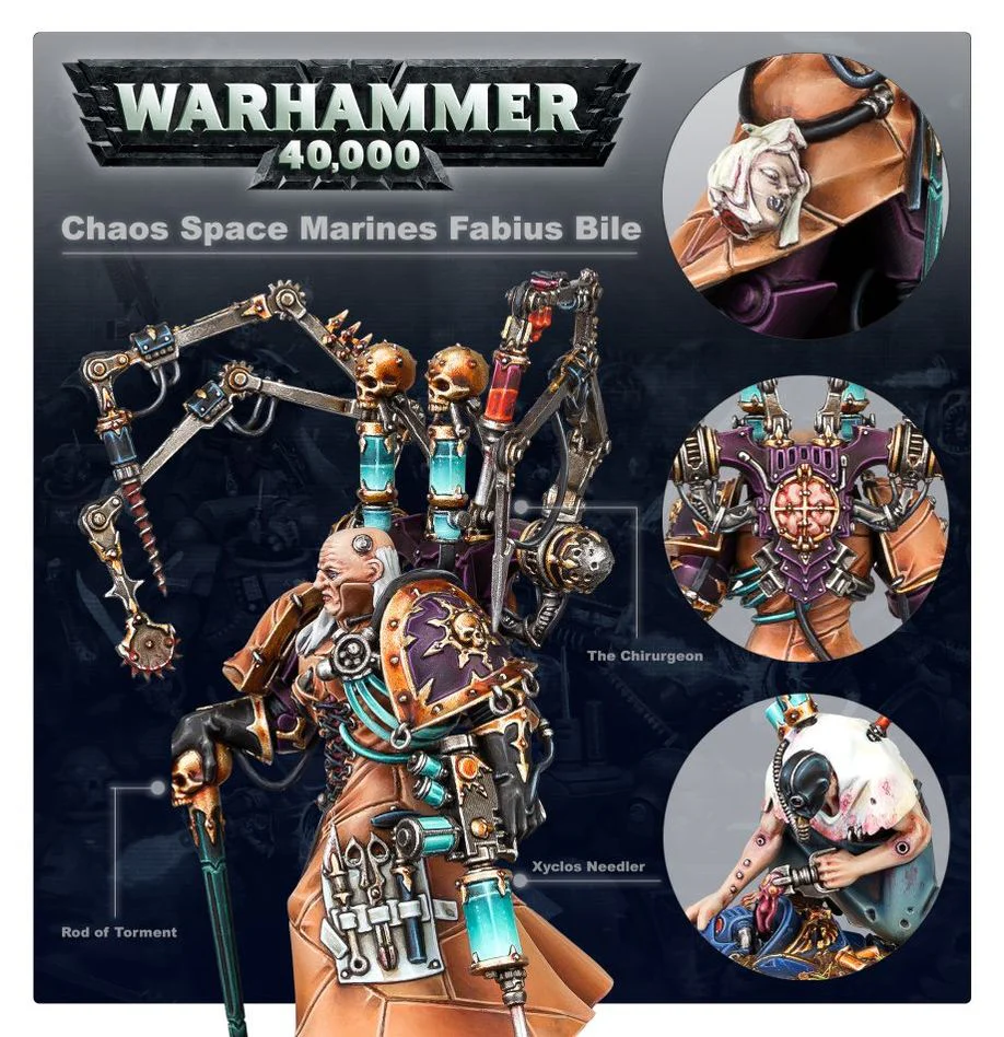 Chaos Space Marines: Fabius Bile - Image 4