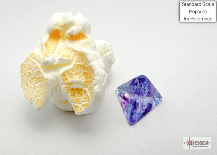 Chessex - Mini Nebula Polyhedral 7 Die Set - Luminary Nocturnal Blue - Image 3