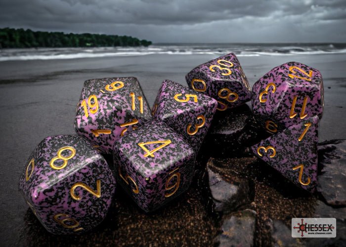 Chessex - Speckled Polyhedral 7 Dice Set - Hurricane - Image 2