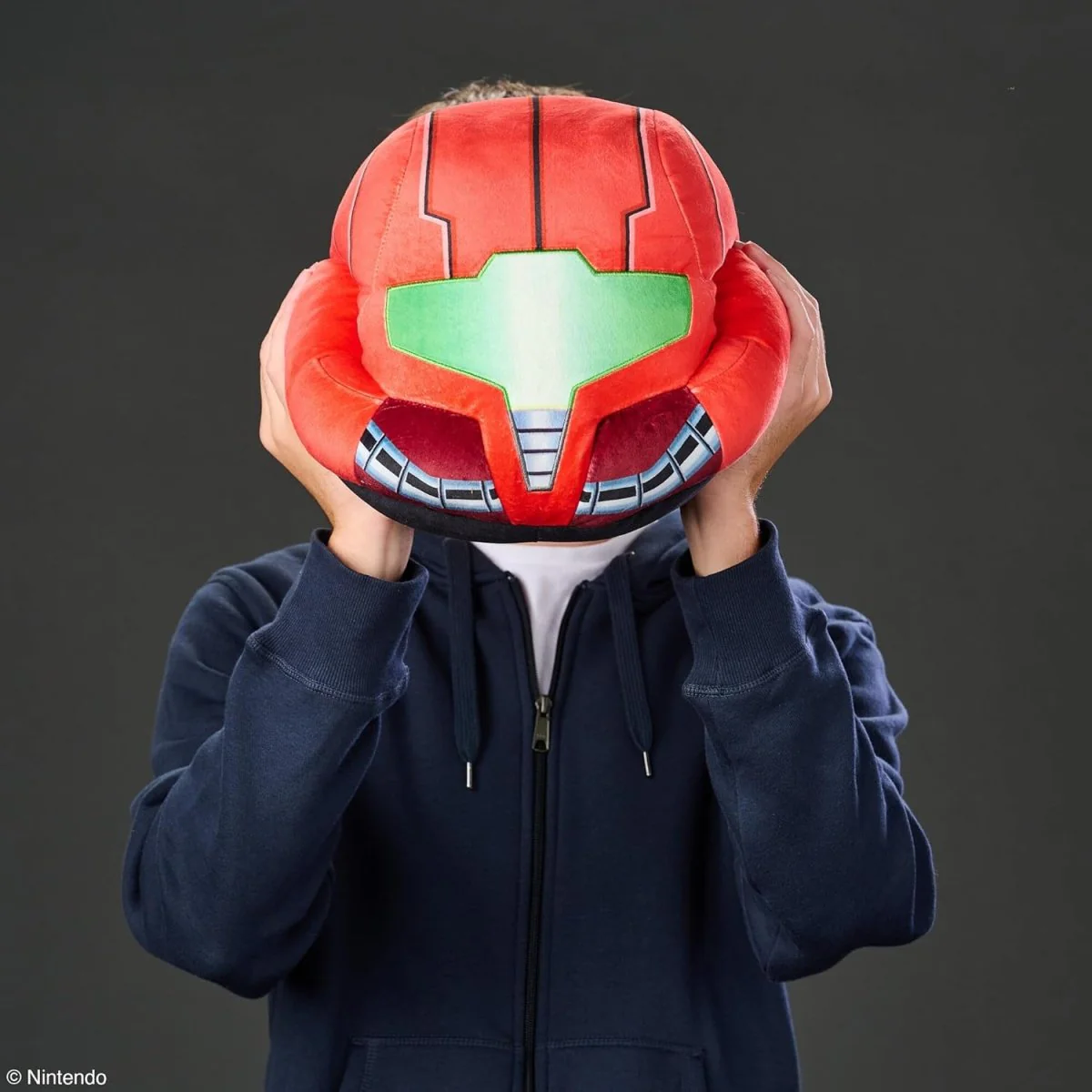Club Mocchi- Mocchi- Metroid Prime Plushie - Samus Helmet - Image 4