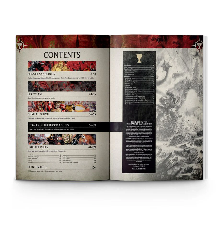 Codex Supplement: Blood Angels (10th edition) - Image 2