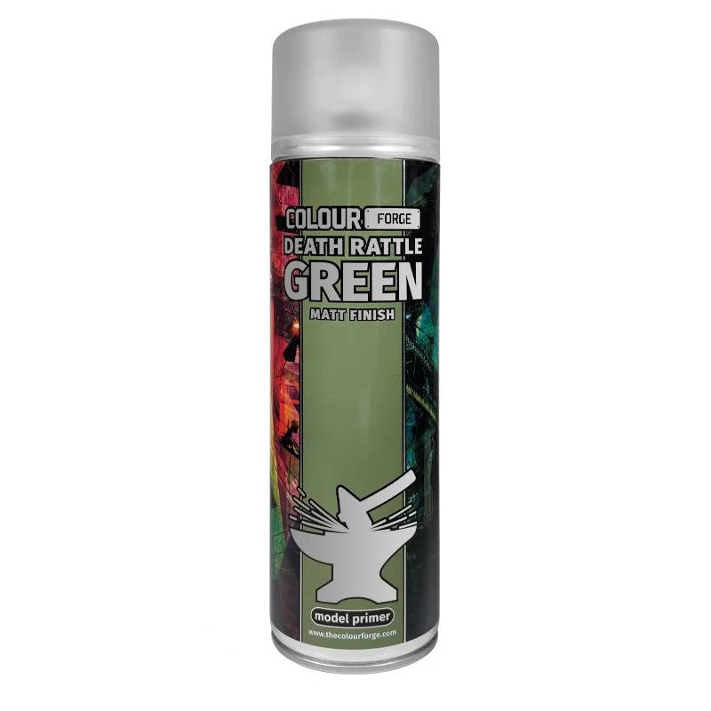 Colour Forge Death Rattle Green Spray (500ml)