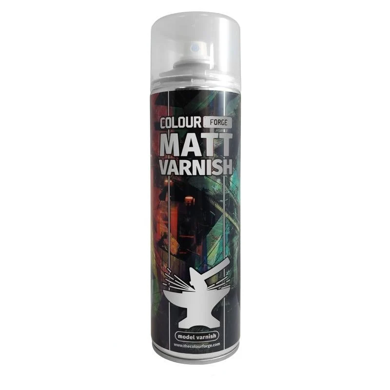 Colour Forge Matt Varnish Spray Paint (500ml)
