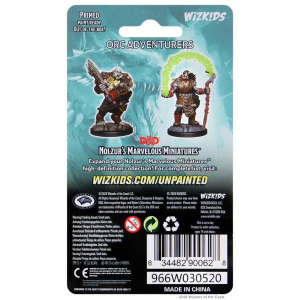 D&D Nolzurs Marvelous Miniatures: Orc Adventurers - Wave 12 - Image 2