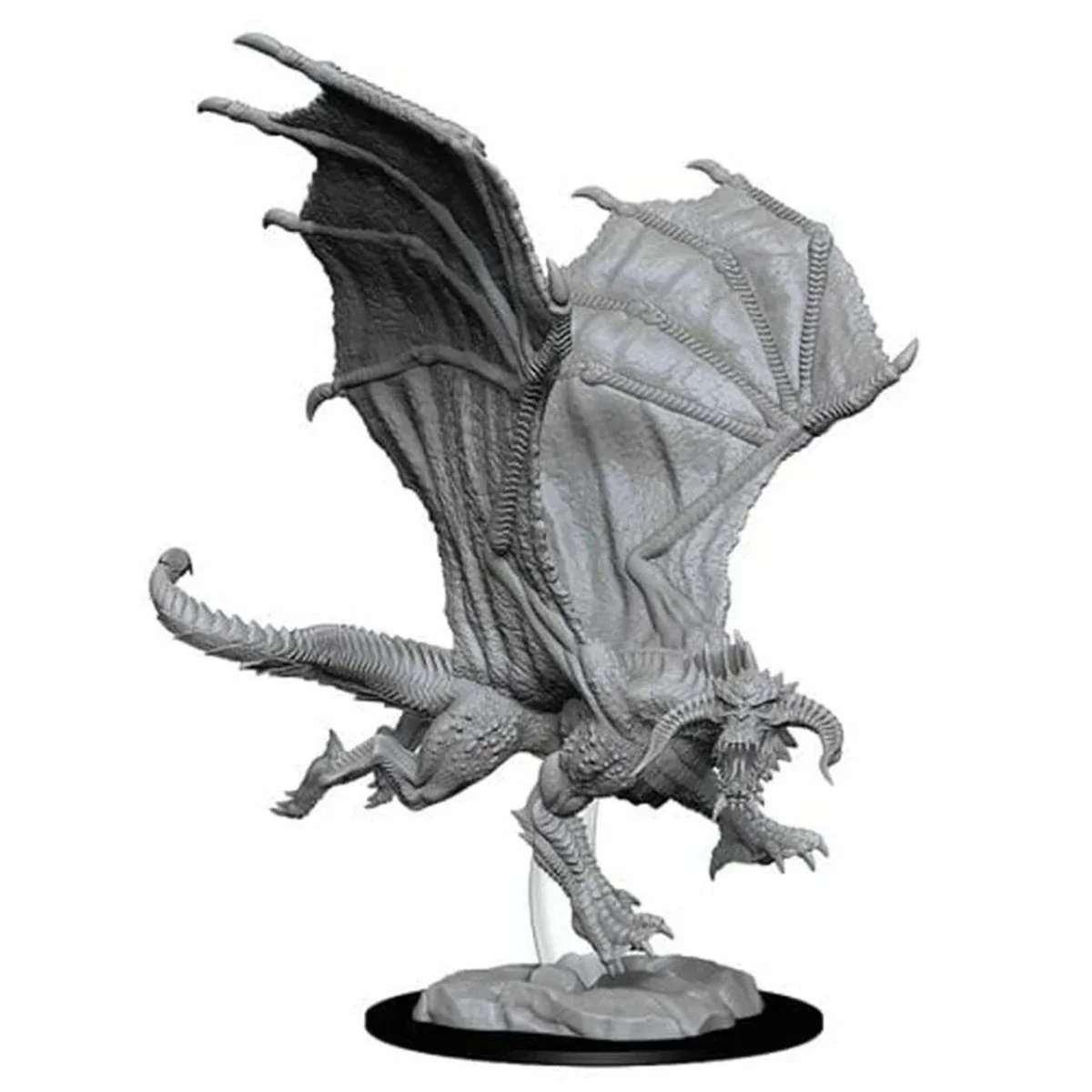 D&D Nolzurs Marvelous Miniatures: Young Black Dragon - Wave 8 - Image 2