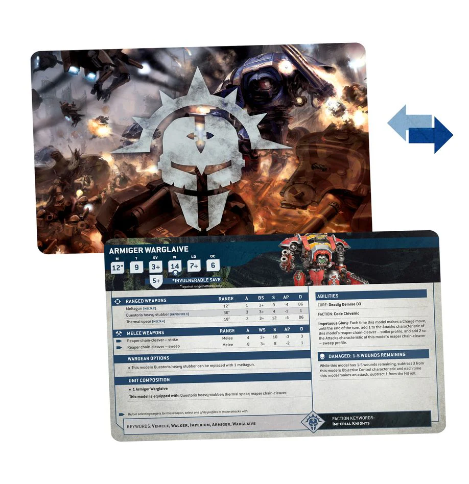 Datasheet Cards: Imperial Knights - Image 3