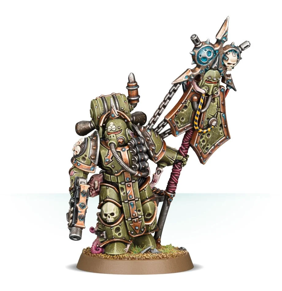 Death Guard: Plague Marine Icon Bearer - Image 2