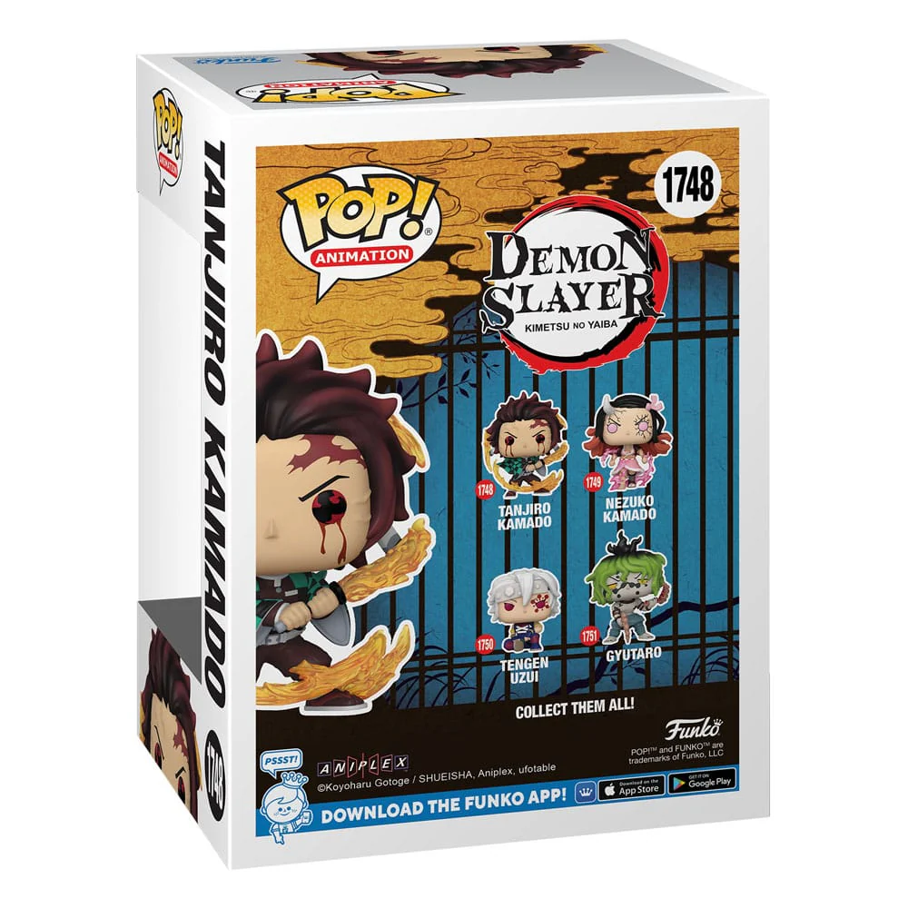 Demon Slayer Funko POP! Tanjiro Kamado 9cm (1748) - Image 3