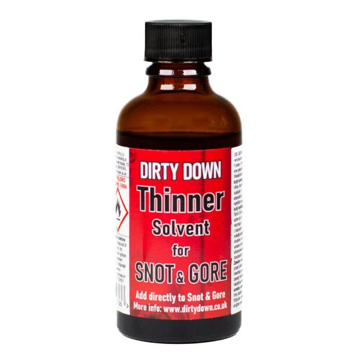 Dirty Down: Thinner Solvent for Snot and Gore (50ml)