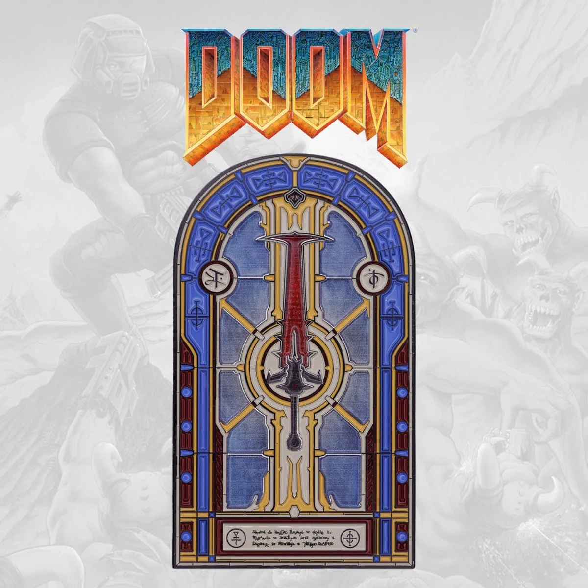 Doom Ingot Crucible Sword Stained Glass Limited Edition - Image 2