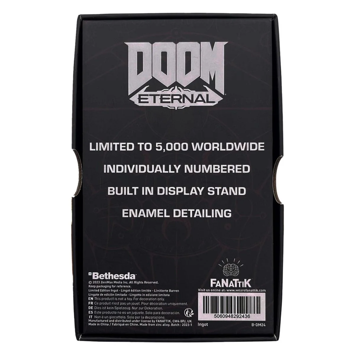 Doom Ingot Crucible Sword Stained Glass Limited Edition - Image 4
