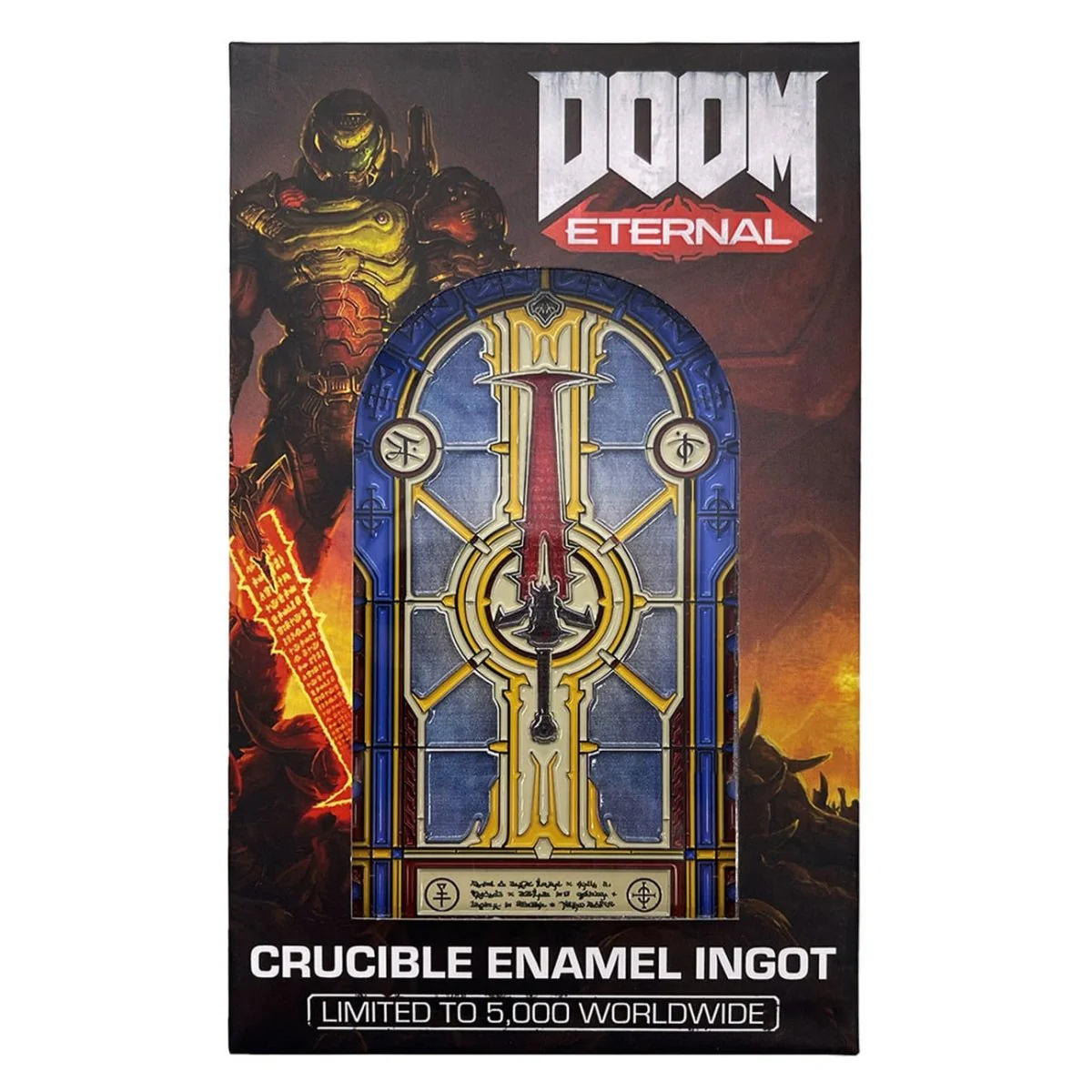Doom Ingot Crucible Sword Stained Glass Limited Edition - Image 5