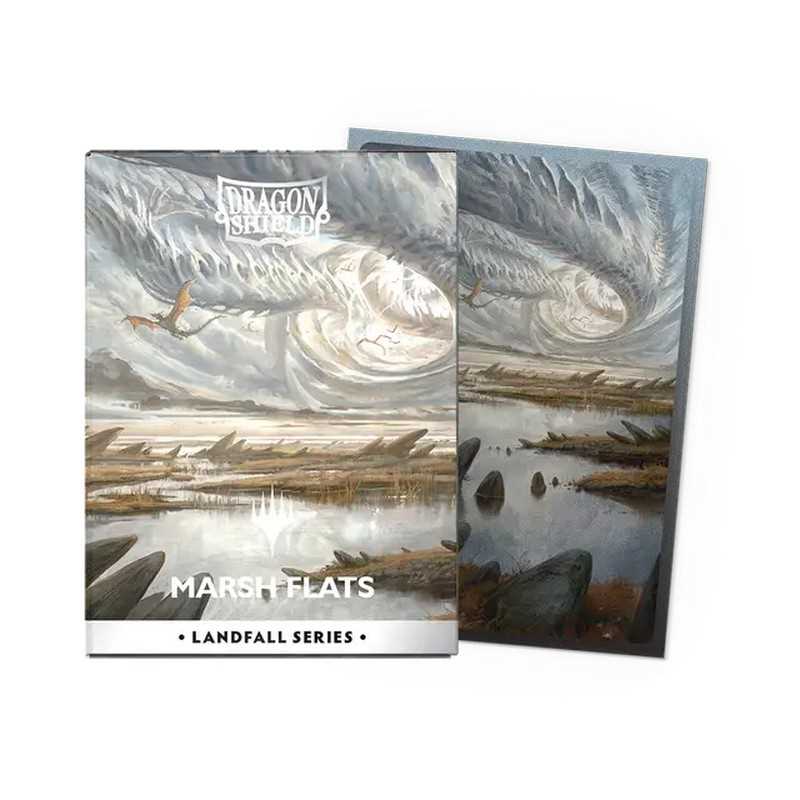 Dragon Shield Magic: The Gathering Matte Dual Art Sleeves: Landfall Series - Marsh Flats (100ct.) - Image 4