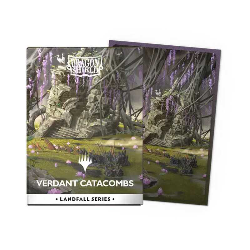 Dragon Shield Magic: The Gathering Matte Dual Art Sleeves: Landfall Series - Verdant Catacomb (100ct.) - Image 3