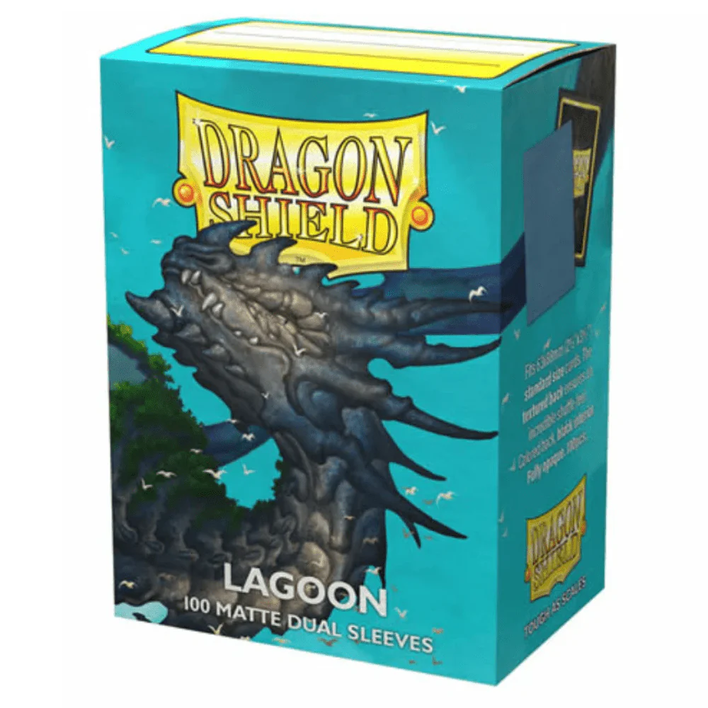 Dragon Shield - Matte Dual Standard Size Sleeves 100pk - Lagoon