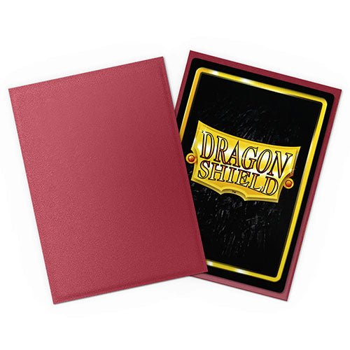 Dragon Shield - Matte Non-Glare Standard Size Sleeves 100pk - Blood Red - Image 2