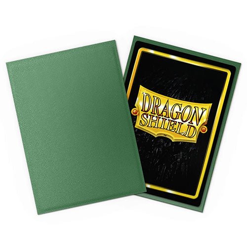Dragon Shield - Matte Non-Glare Standard Size Sleeves 100pk - Forest Green - Image 2
