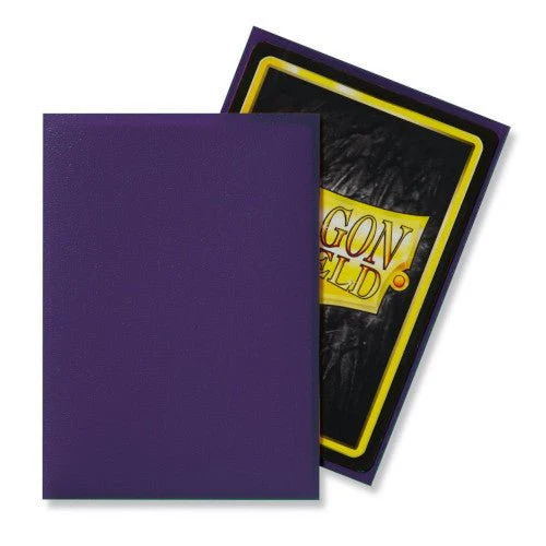 Dragon Shield - Matte Standard Size Sleeves 100pk - Purple - Image 2