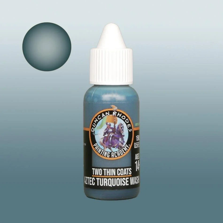 Duncan Rhodes Two Thin Coats - Aztec Turquoise (Wash) - Image 2