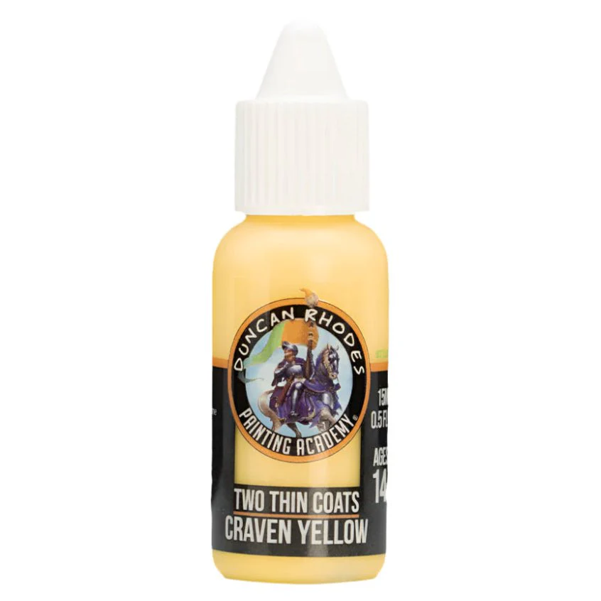 Duncan Rhodes Two Thin Coats - Craven Yellow Bright