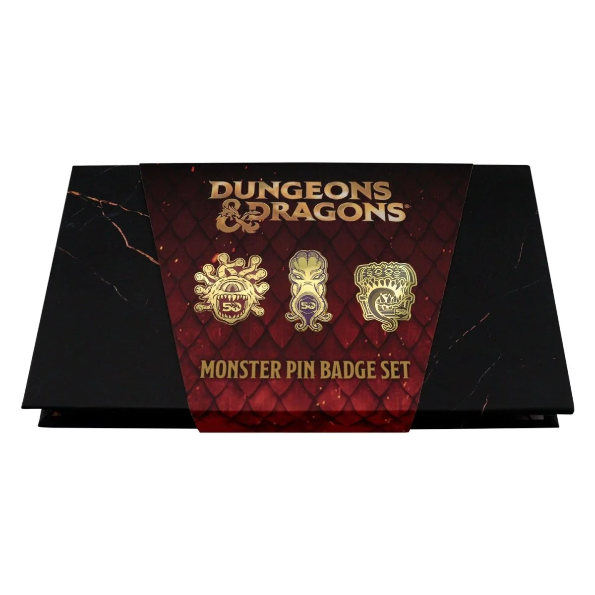 Dungeons & Dragons 50th Anniversary Set of 3 Pin Badges - Image 2