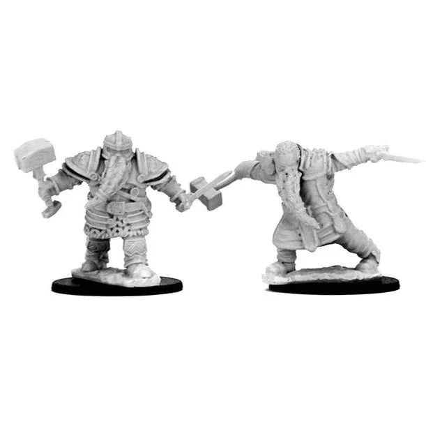 Dwarf Male Fighter: D&D Nolzur's Marvelous Unpainted Miniatures (W1) 100D&D - Image 3