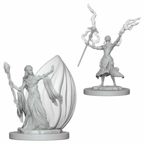 Elf Female Wizard: D&D Nolzur's Marvelous Unpainted Miniatures (W3) 100D&D