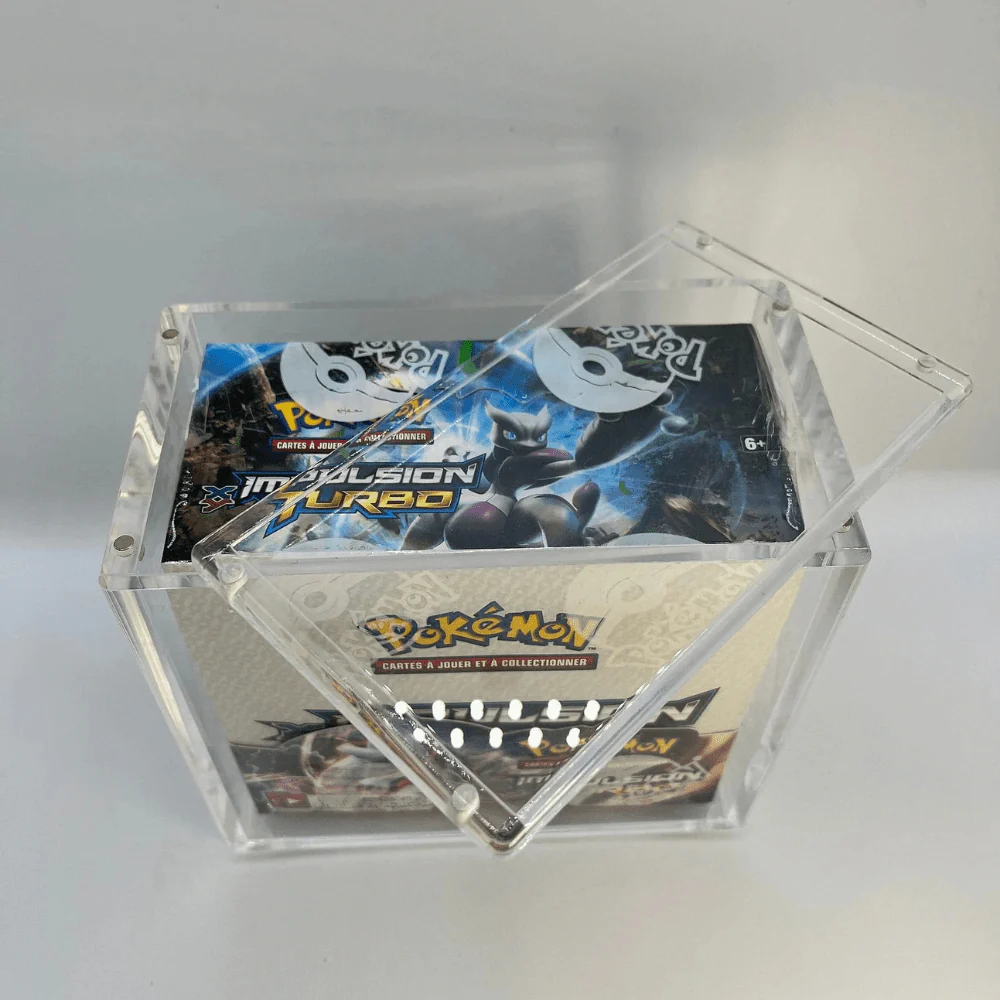 Evoretro Acrylic Display Case for Booster Boxes / Elite Trainer Boxes Ver. 2 Magnetic