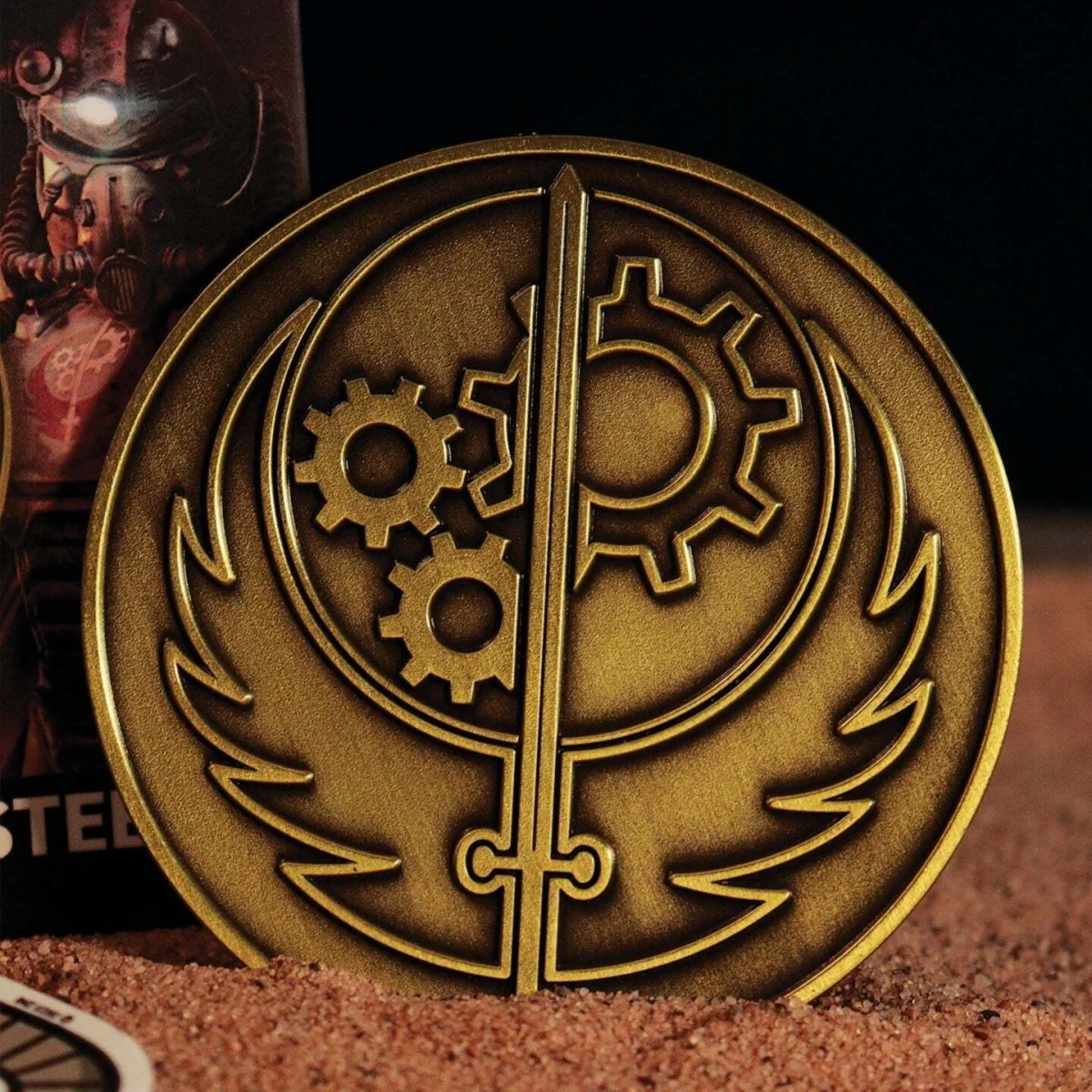 Fallout - Brotherhood of Steel Medallion - Image 3