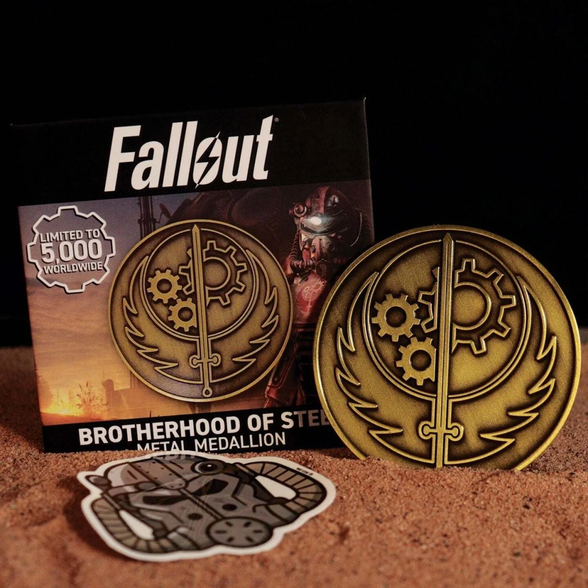 Fallout - Brotherhood of Steel Medallion - Image 4