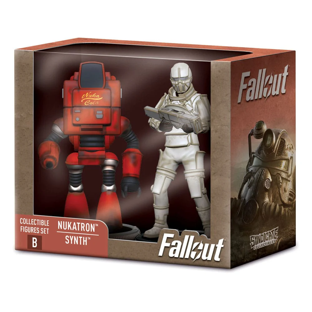 Fallout Mini Figures 2-Pack - Nukatron & Synth