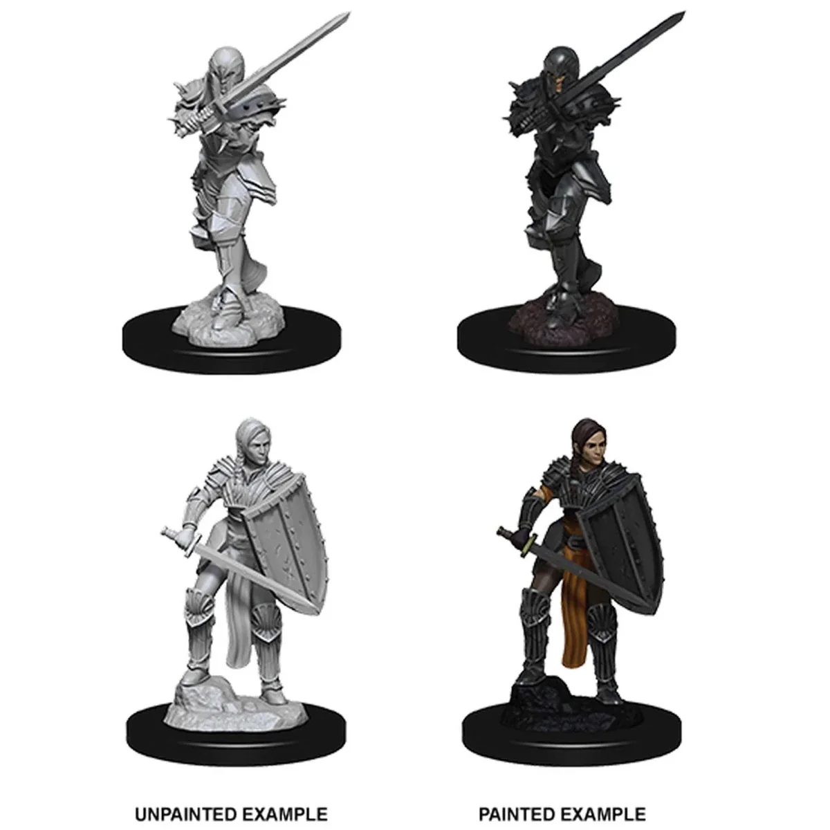 Female Human Fighter: D&D Nolzur's Marvelous Unpainted Miniatures (W9) - Image 3