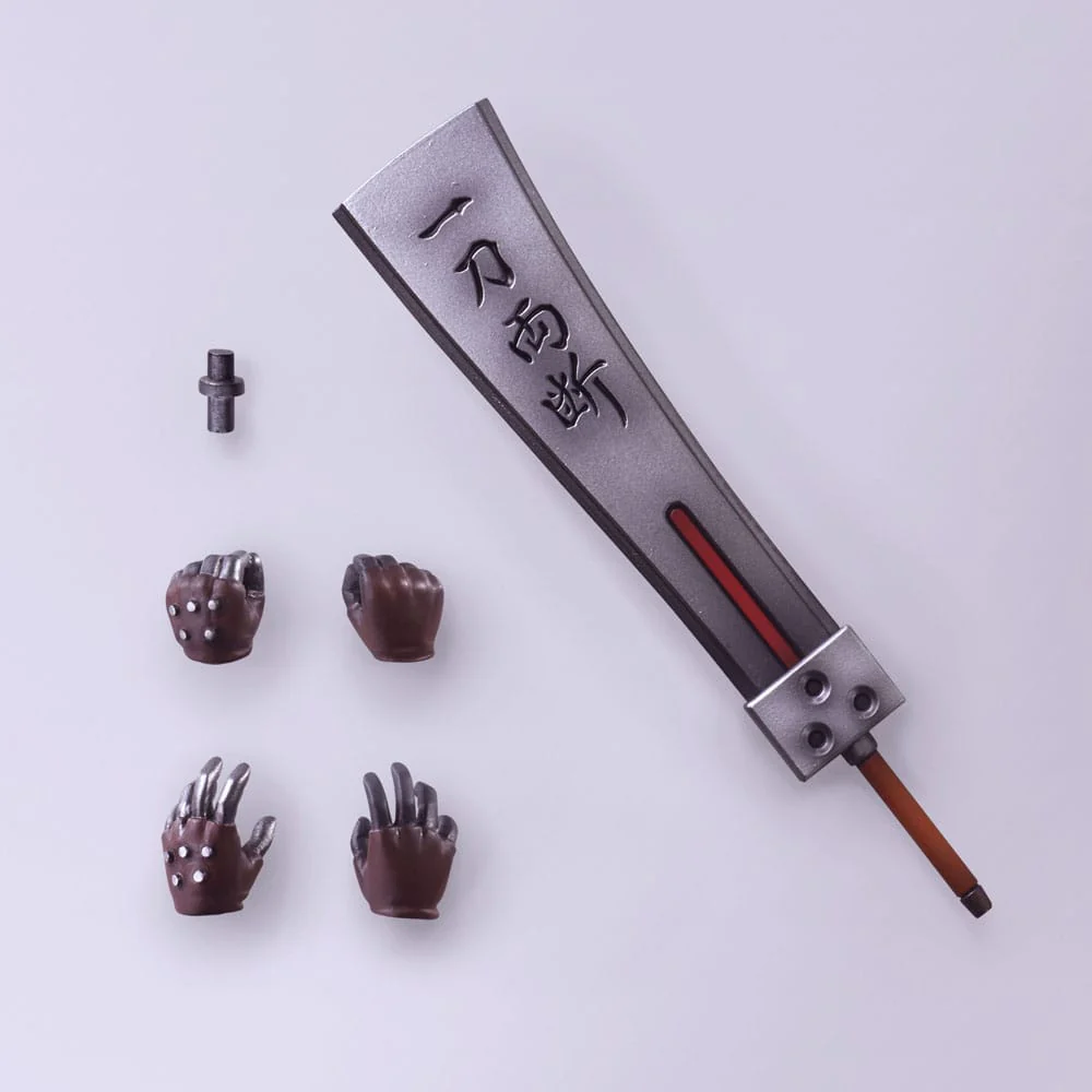 Final Fantasy VII Bring Arts Cloud Strife Hardedge Ver. 15cm - Image 10