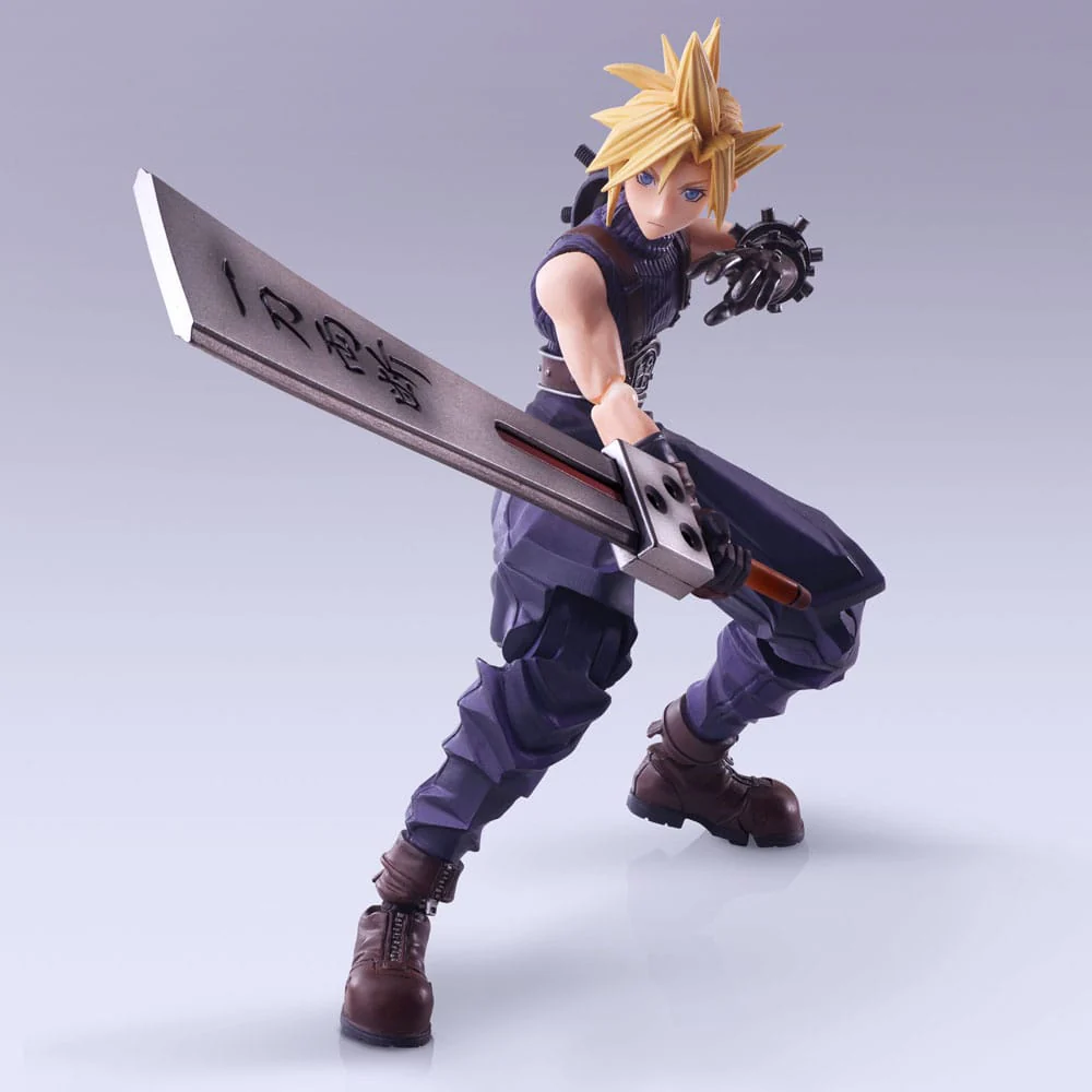 Final Fantasy VII Bring Arts Cloud Strife Hardedge Ver. 15cm - Image 6