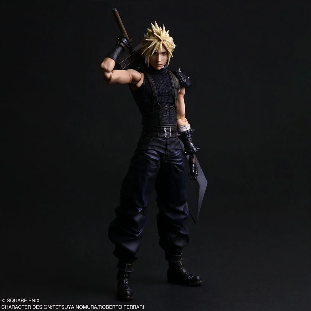 Final Fantasy VII Rebirth Play Arts Cloud Strife 27cm - Image 2