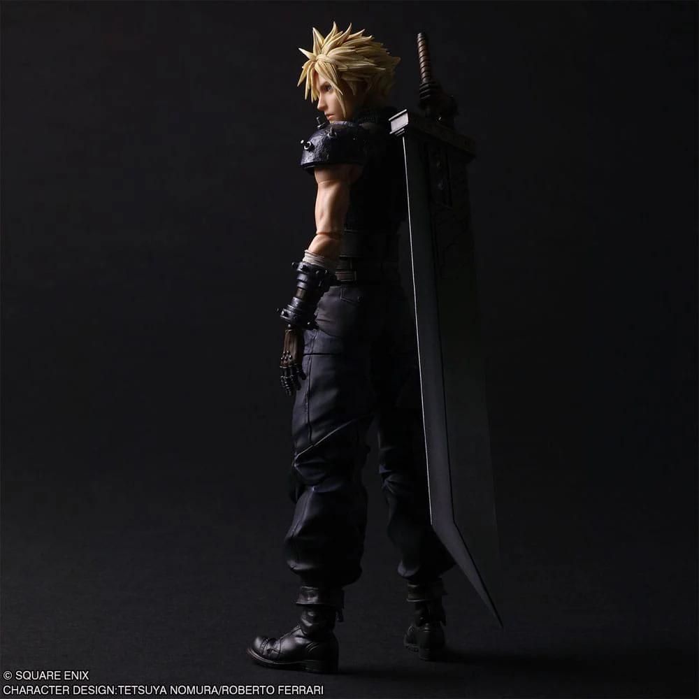 Final Fantasy VII Rebirth Play Arts Cloud Strife 27cm - Image 3