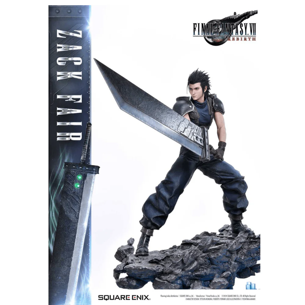 Final Fantasy VII Rebirth Statue 1/4 Zack Fair 57cm ETA Dec 2026