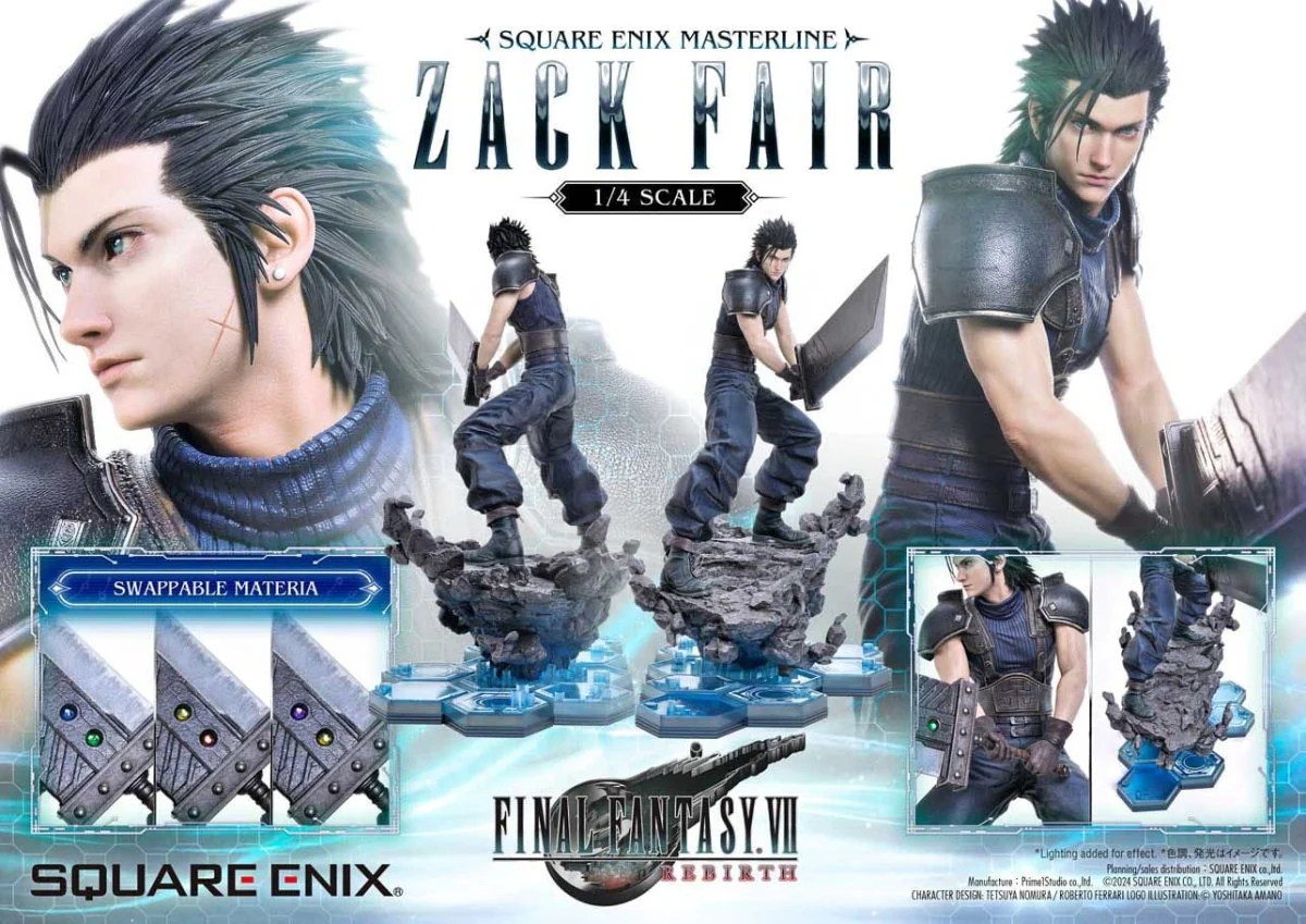 Final Fantasy VII Rebirth Statue 1/4 Zack Fair 57cm ETA Dec 2026 - Image 10