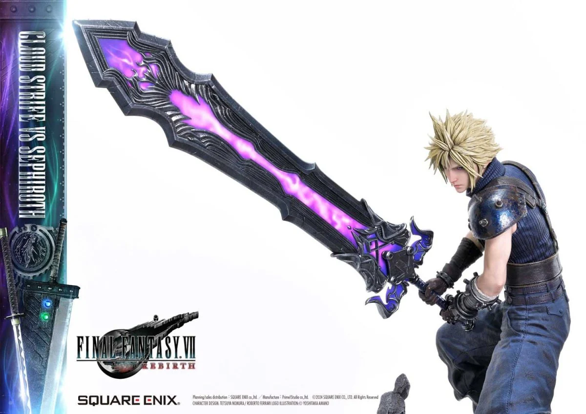Final Fantasy VII Rebirth Statues 2-Pack 1/4 Cloud Strife vs Sephiroth 69cm ETA Dec 2026 - Image 7