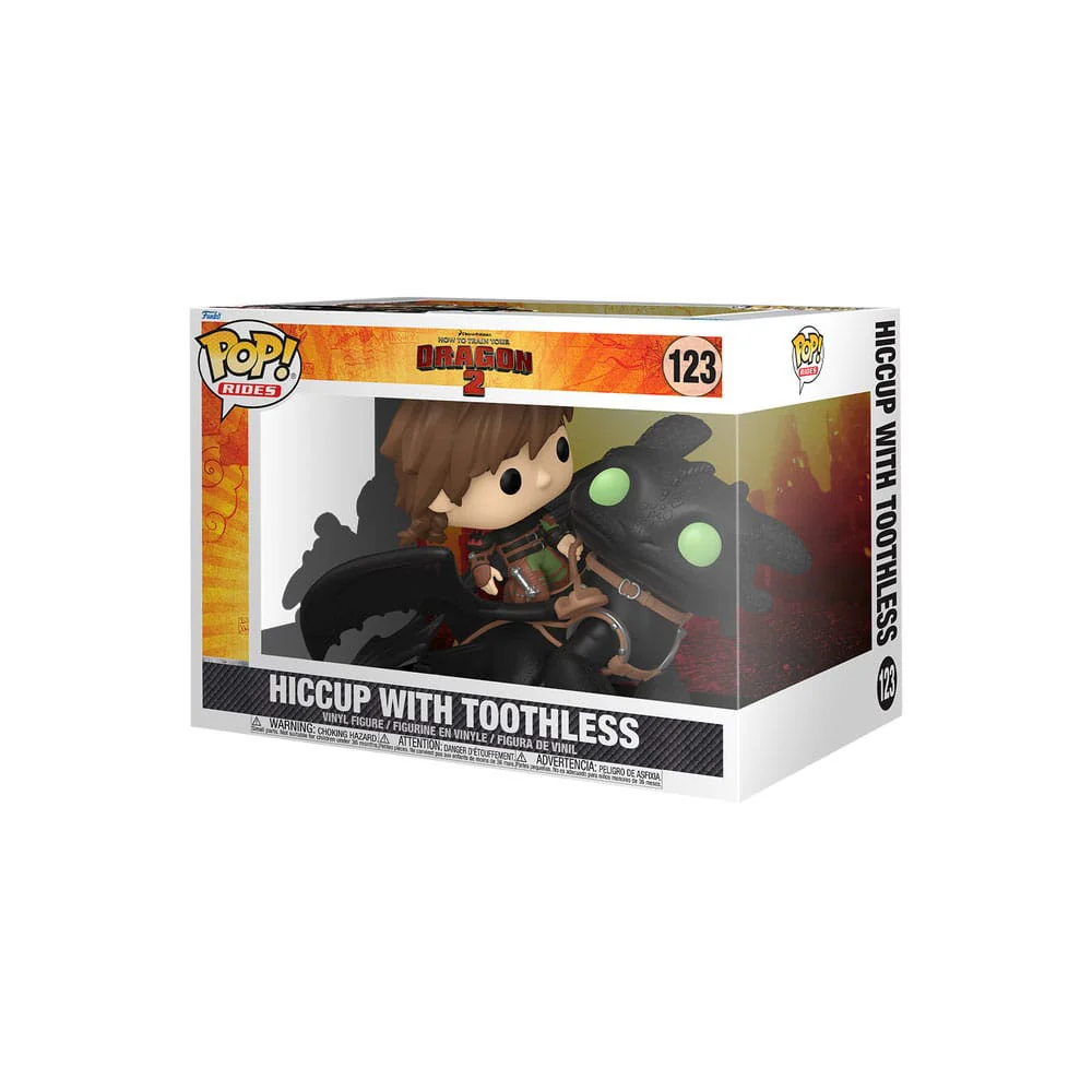 Funko POP! How to Train Your Dragon - Hiccup with Toothless 9cm