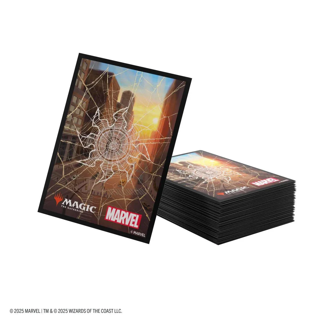 Gamegenic Magic: The Gathering Marvel's Spider-Man Premium Art Sleeves - Spider-Man Plains - Image 6