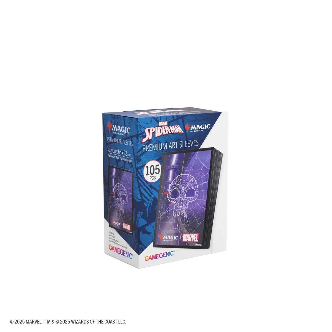 Gamegenic Magic: The Gathering Marvel's Spider-Man Premium Art Sleeves - Spider-Man Swamp - Image 2